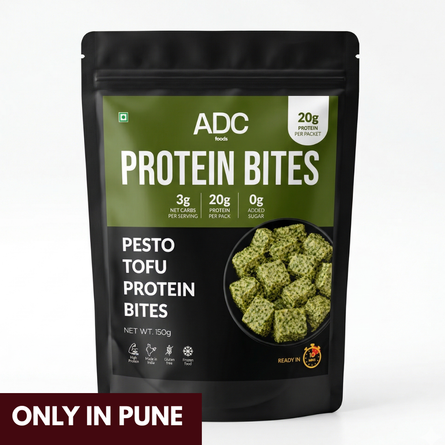 Pesto Tofu Protein Bites