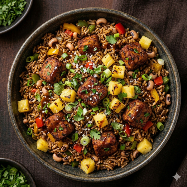 Jamaican Jerk Fried Rice